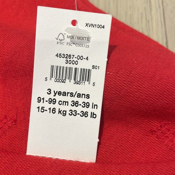 Gap toddler size 3 SpiderMan red sweatshirt BNWT - Picture 2 of 3